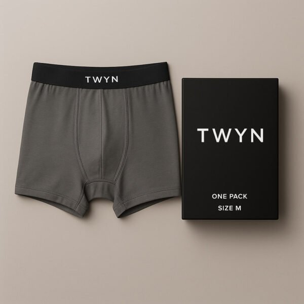 Reversible Boxer - Black/Ash Grey (1-Pack)